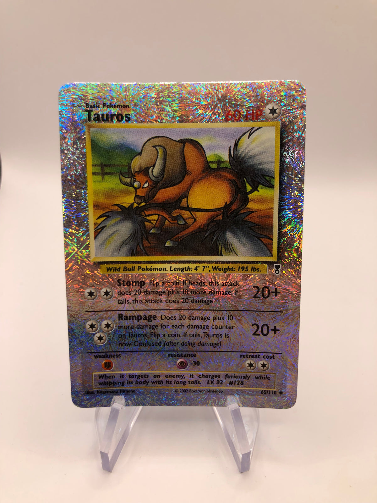 Pokemon Karte Legendary Collection Tauros 65/110 Englisch