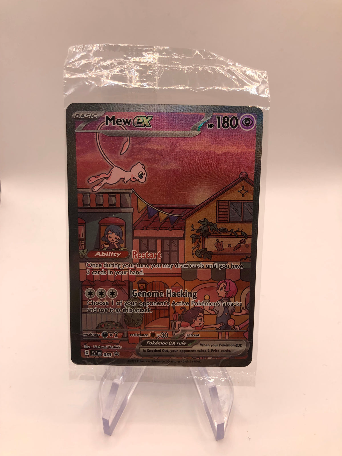 Pokemon Karte Promo EX Alt-Art Mew 53 Englisch