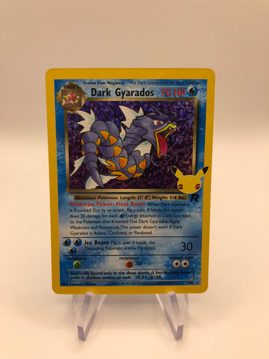 Pokemon Karte Dunkles Garados 8/82 Englisch