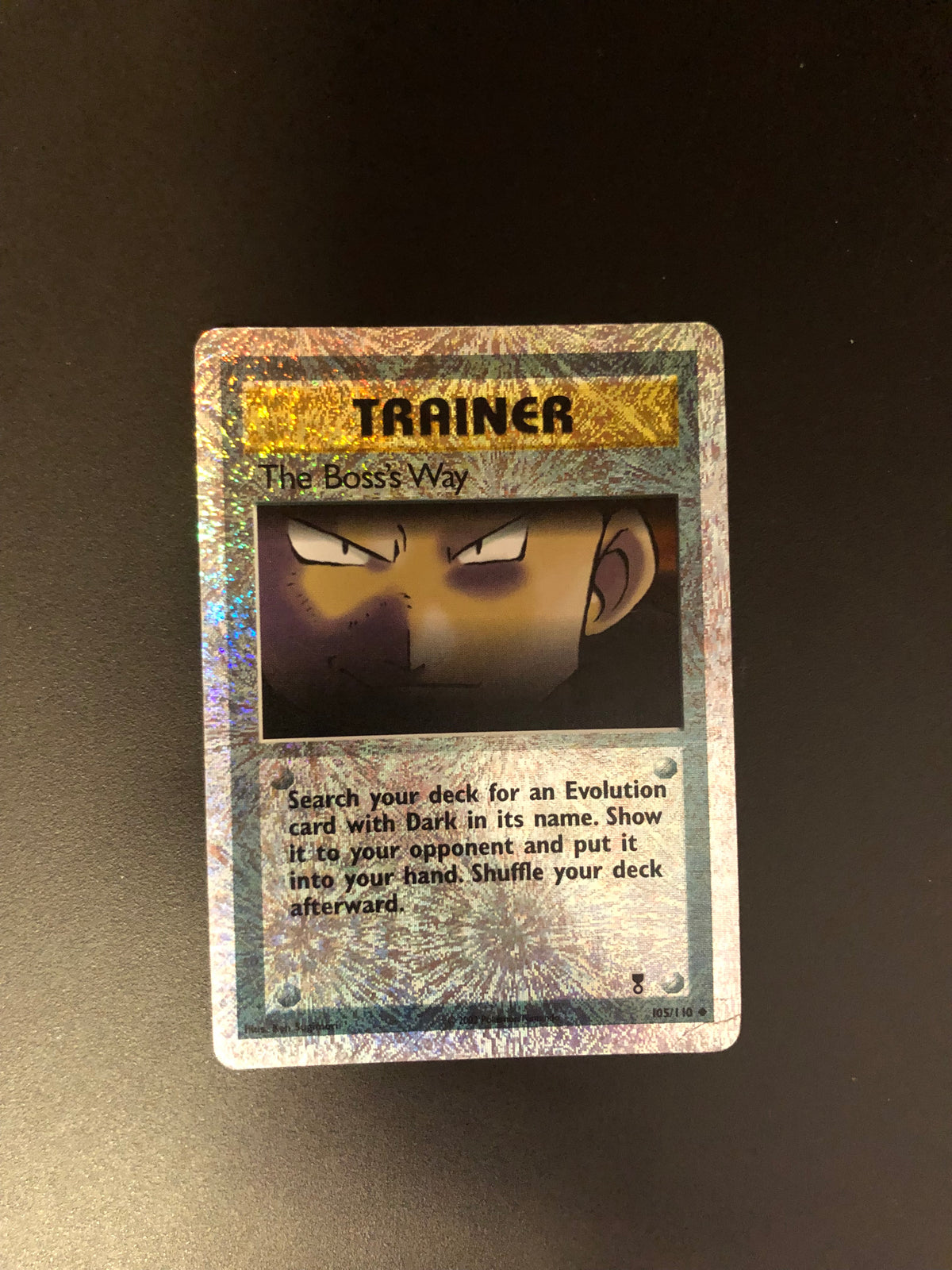 Pokemon Karten Legendary Collection The Boss‘s Way 105/110 Englisch