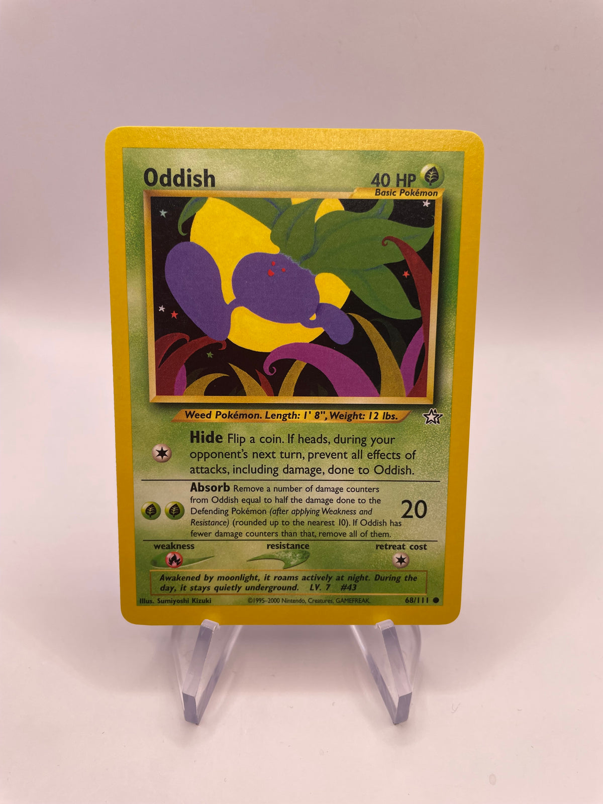 Pokemon Karte Myrapla Neo Genesis 68/111 Englisch