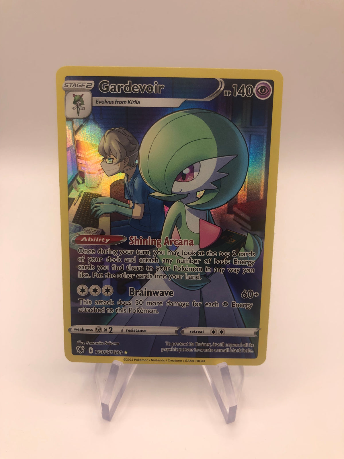 Pokemon Karte Art-Rare Gardevoir TG05/TG30 Englisch