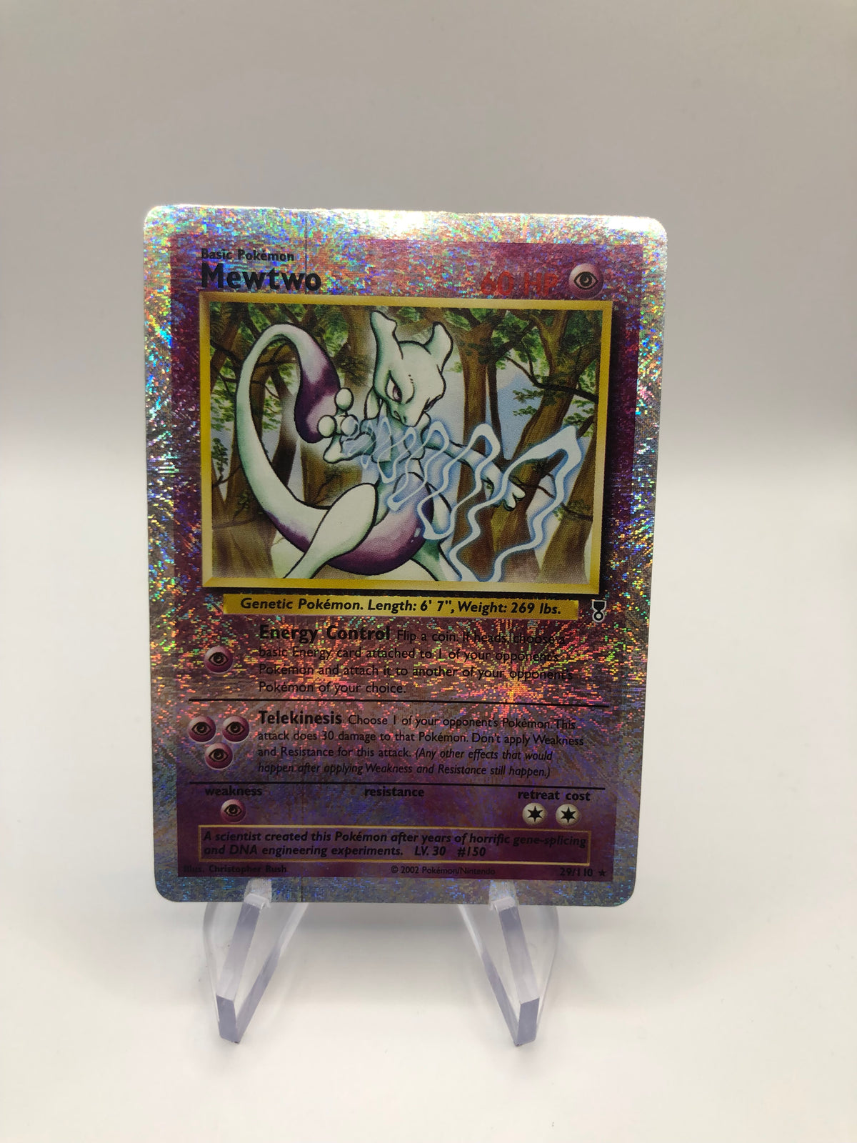 Pokemon Karte Legendary Collection Mewtu 29/110 Englisch