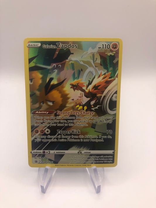 Pokemon Karte Promo Art-Rare Zapdos SWSH283 Englisch