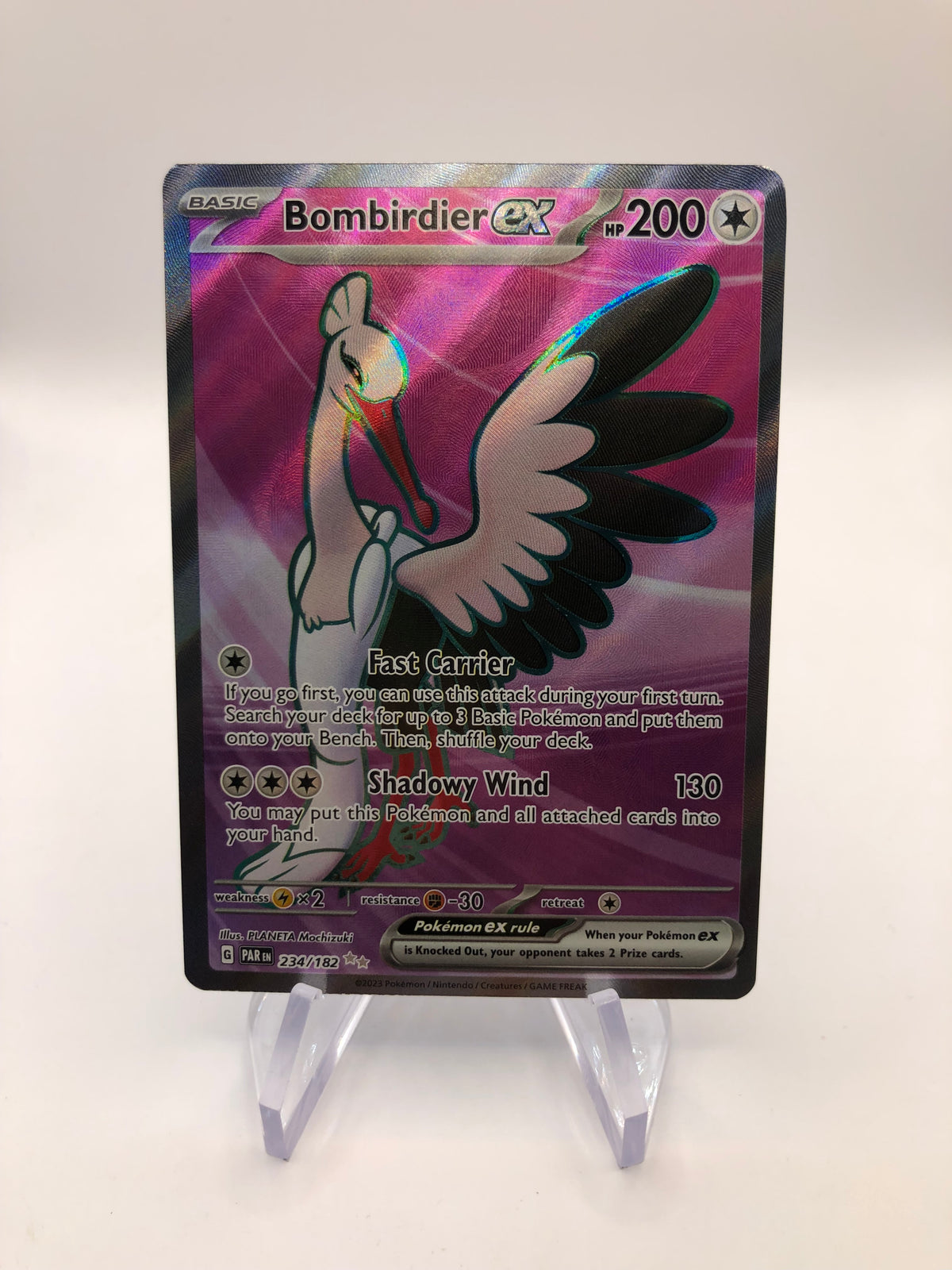 Pokemon Karten Fullart Adebom 234/182 Englisch