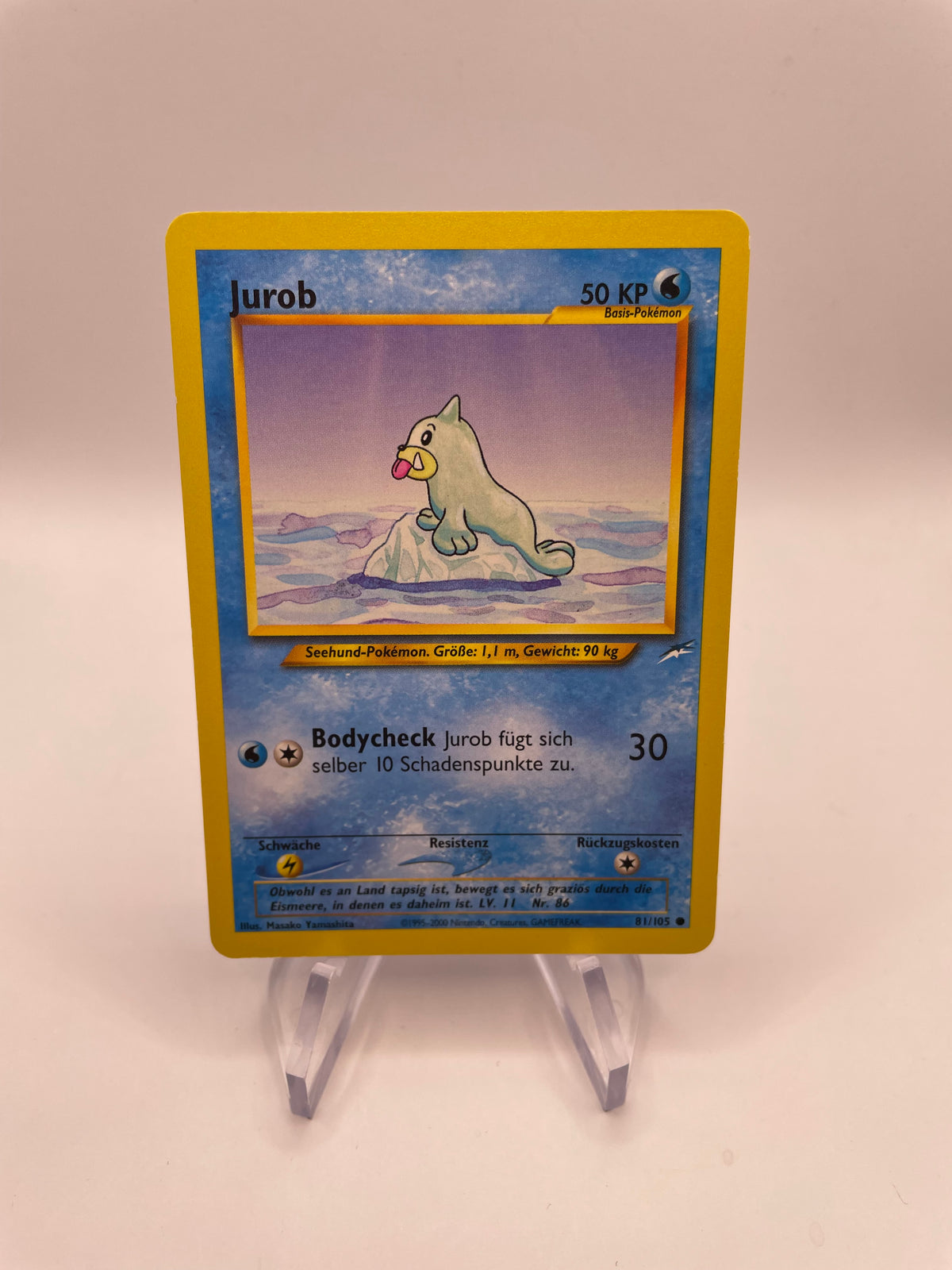 Pokemon Karte Jurob Neo Destiny 81/105 Deutsch