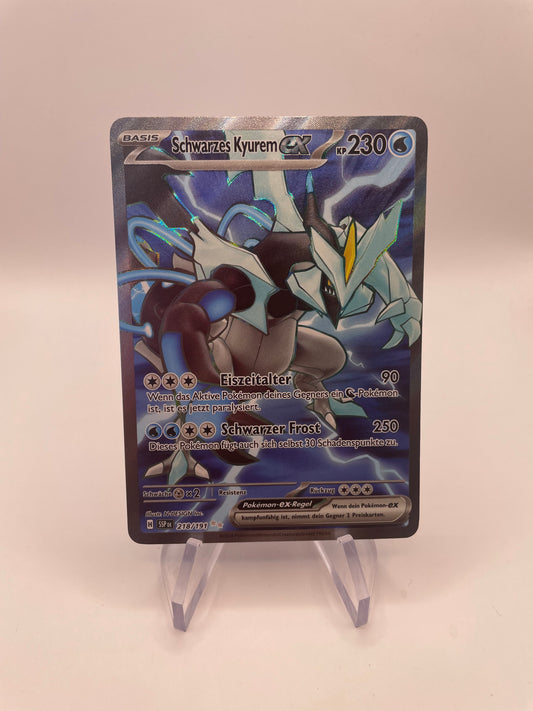 Pokemon Karte Ex Schwarzes Kyurem 218/191 Deutsch