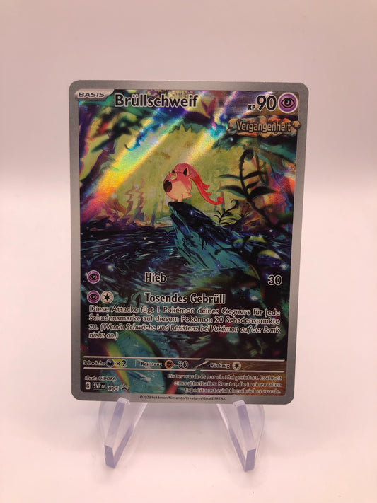 Pokemon Karte Promo Art-Rare Brüllschweif 65 Deutsch
