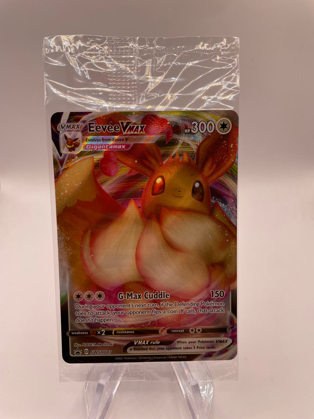 Pokemon Karte Vmax OVP Evoli SWSH087 Deutsch