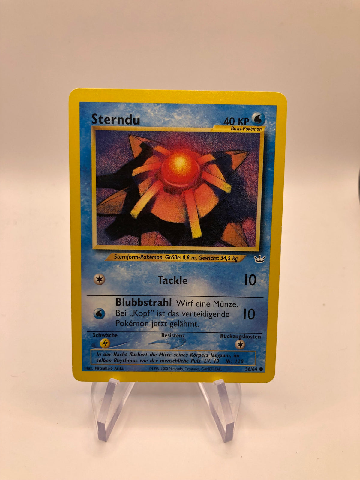 Pokemon Karte Neo Revolution Sterndu 56/64 Deutsch