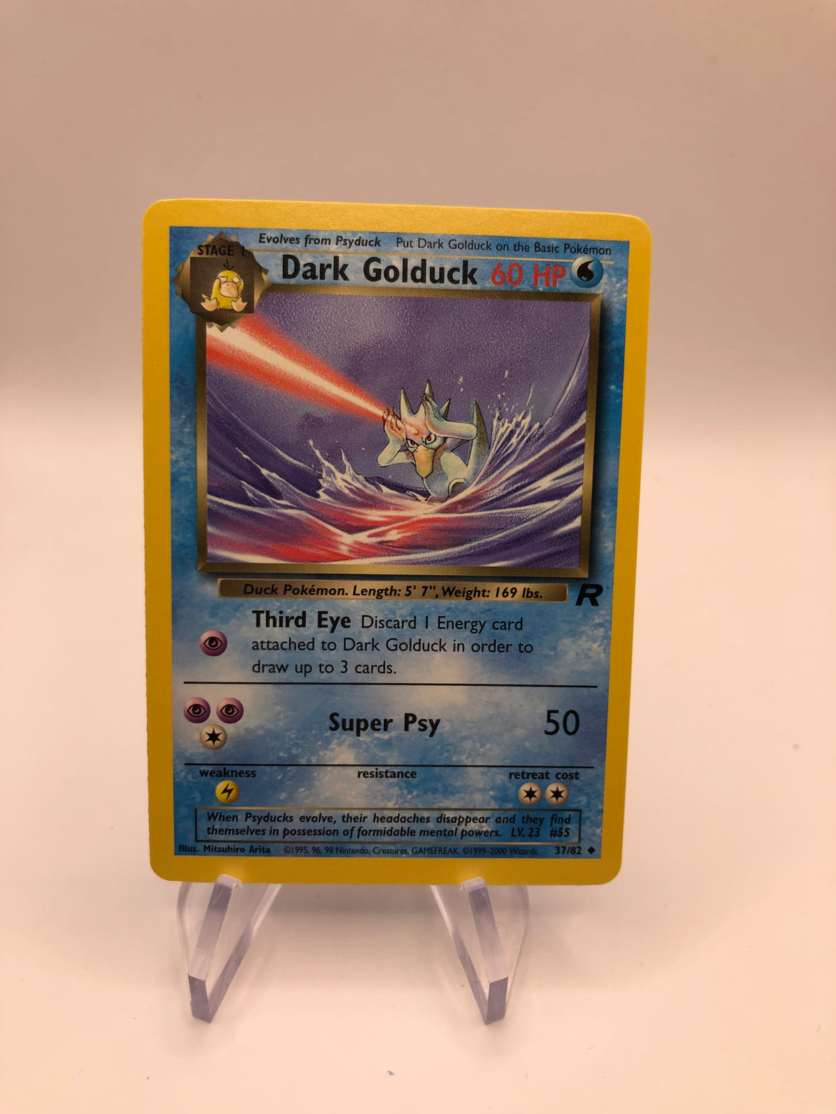 Pokemon Karte Dunkles Entorn 37/82 Rocket Englisch