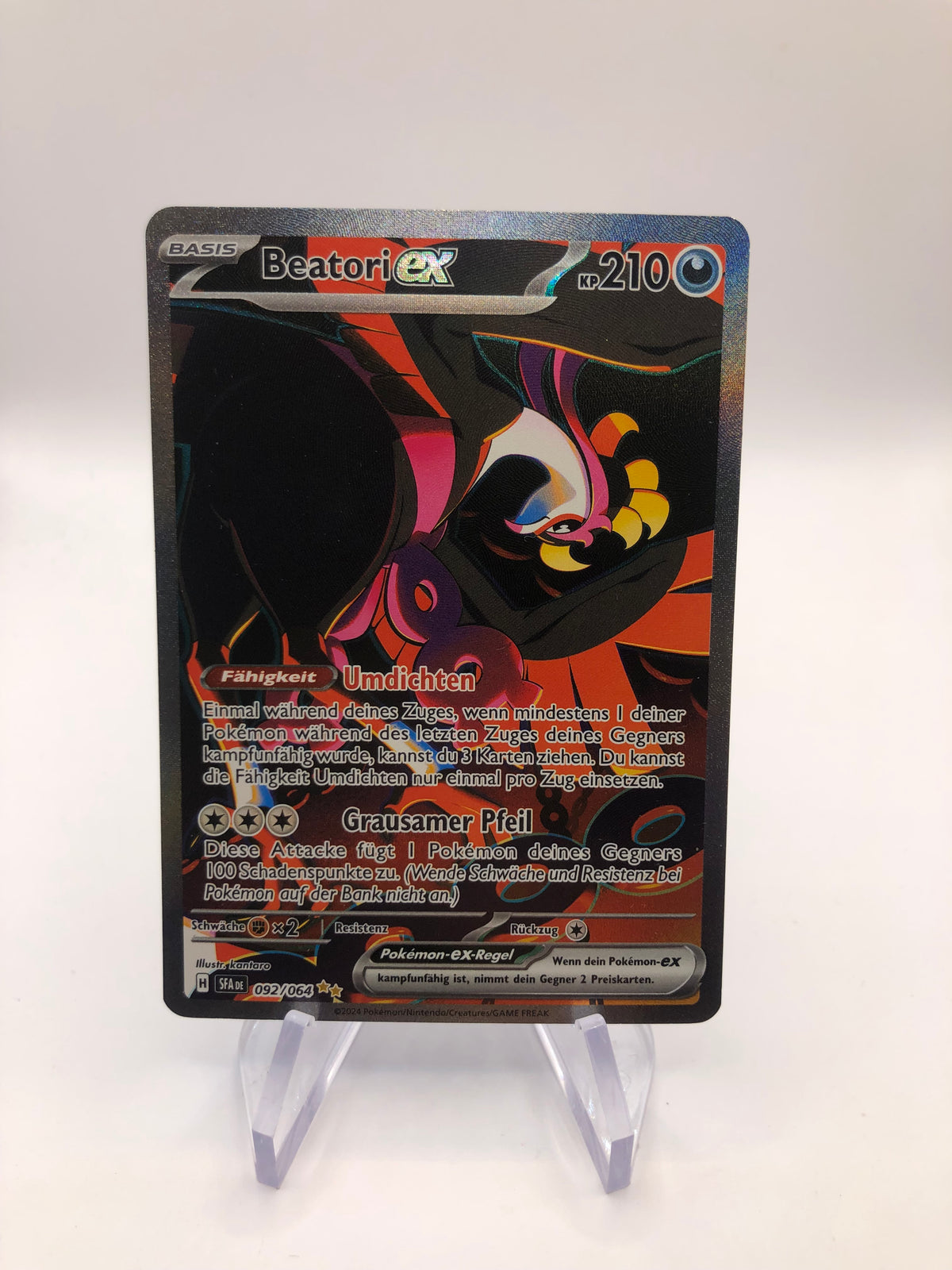 Pokemon Karte Celebration EX Alt-Art Beatori 92/64 Deutsch