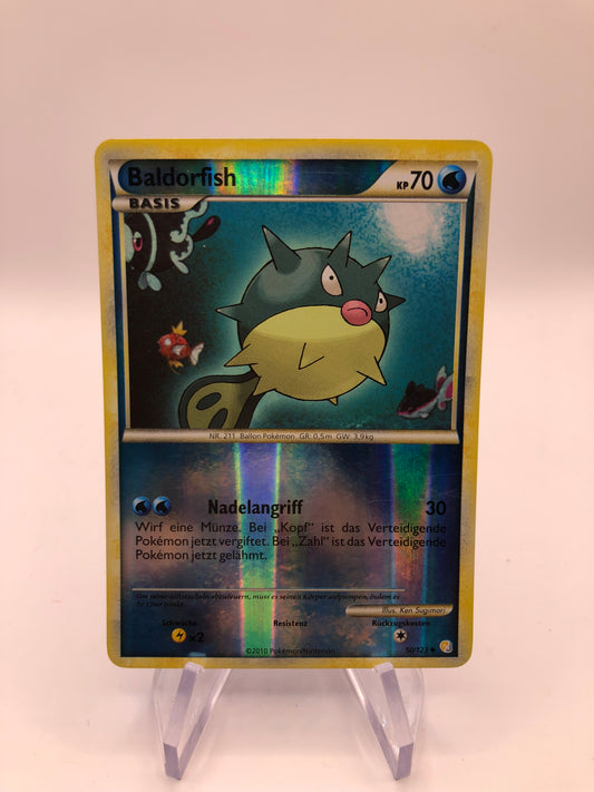 Pokemon Karte holo Baldorfish 50/123 Deutsch