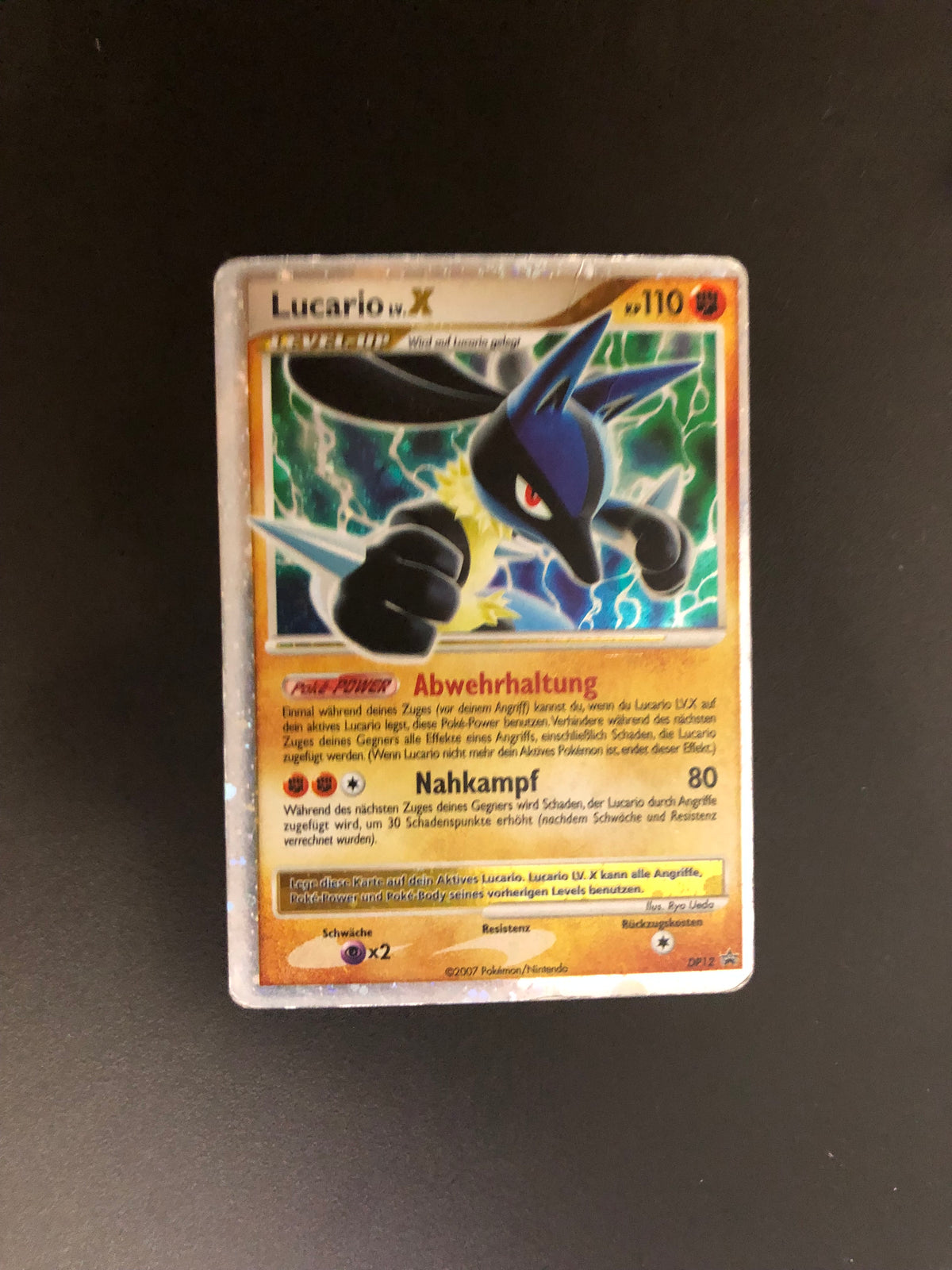 Pokemon Karte Lv.X Promo Lucario DP12 Deutsch