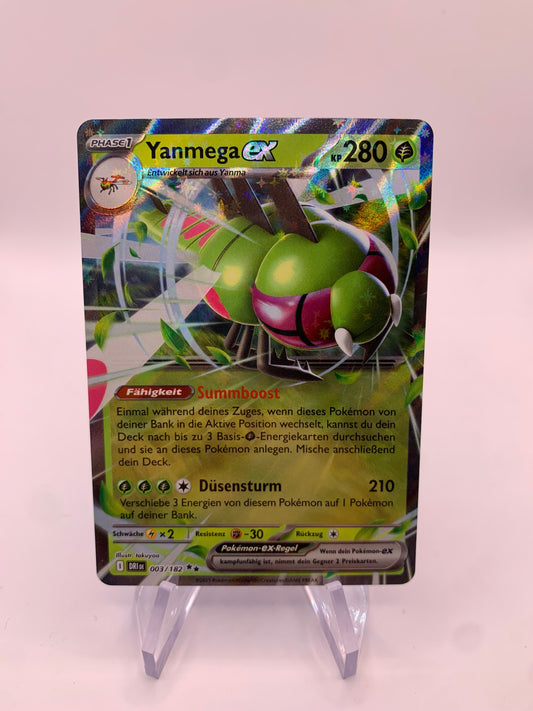 Pokemon Karte Ex Yanmega 3/182 Deutsch