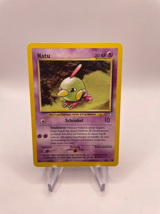Pokemon Karte Natu Neo Genesis 67/111 Deutsch