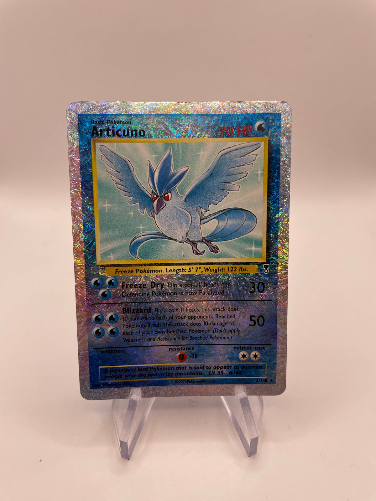 Pokemon Karte Legendary Collection Arktos 2/110 Englisch