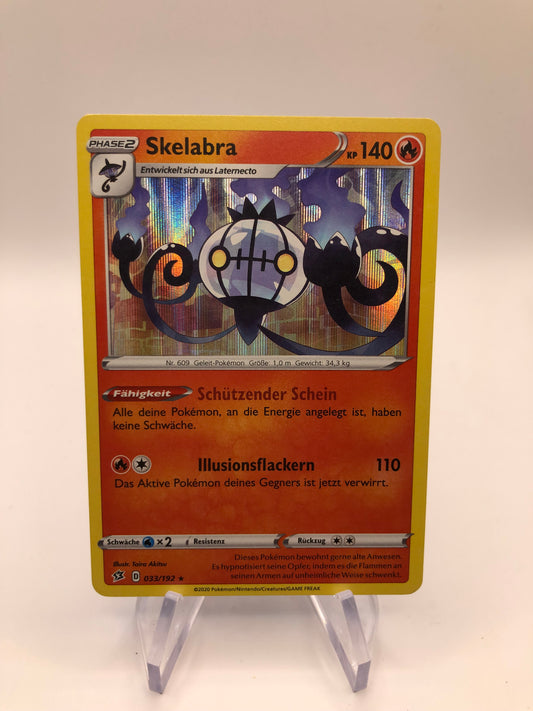 Pokemon Karte Holo Skelabra 32/192 Deutsch