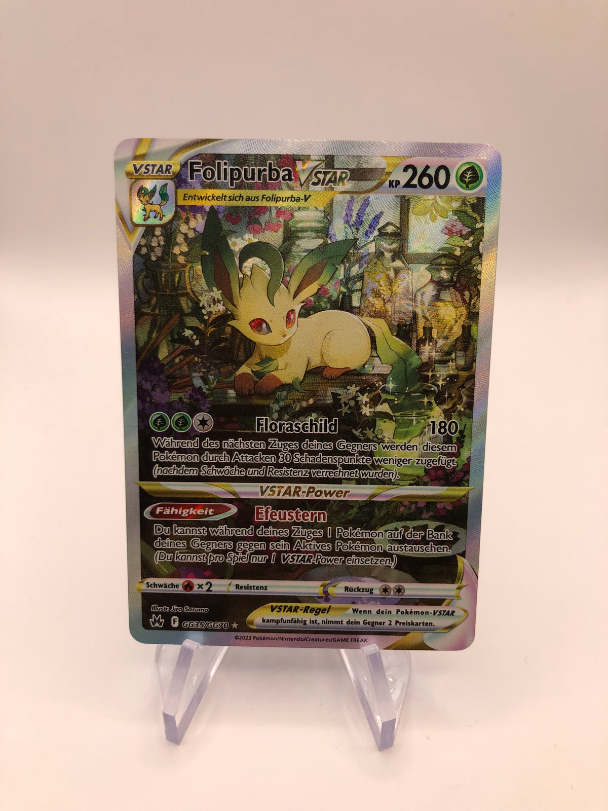 Pokemon Karten Alt-Art Folipurba GG35/GG70 Deutsch