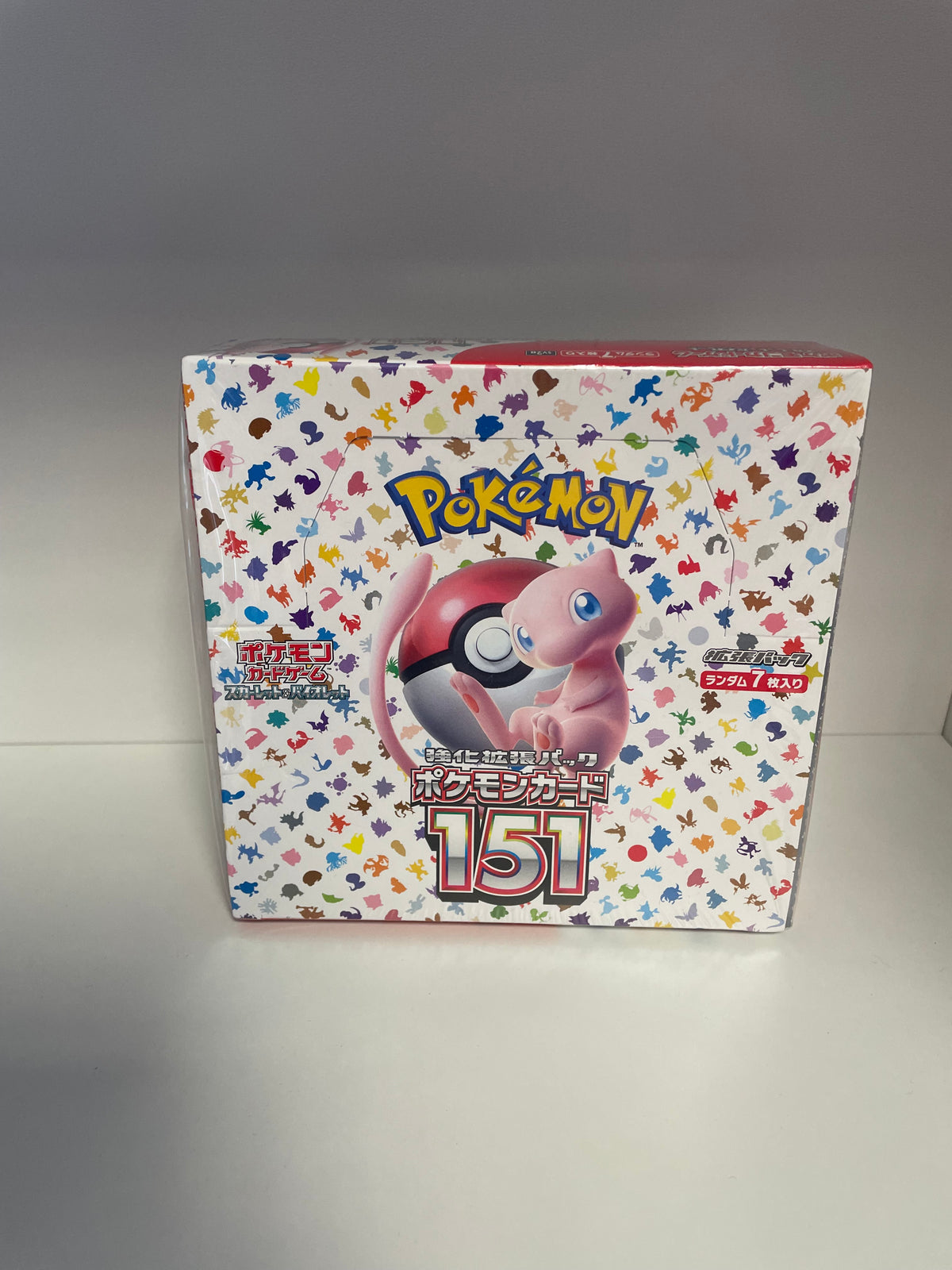 Pokemon OVP 151 Japanisches Display