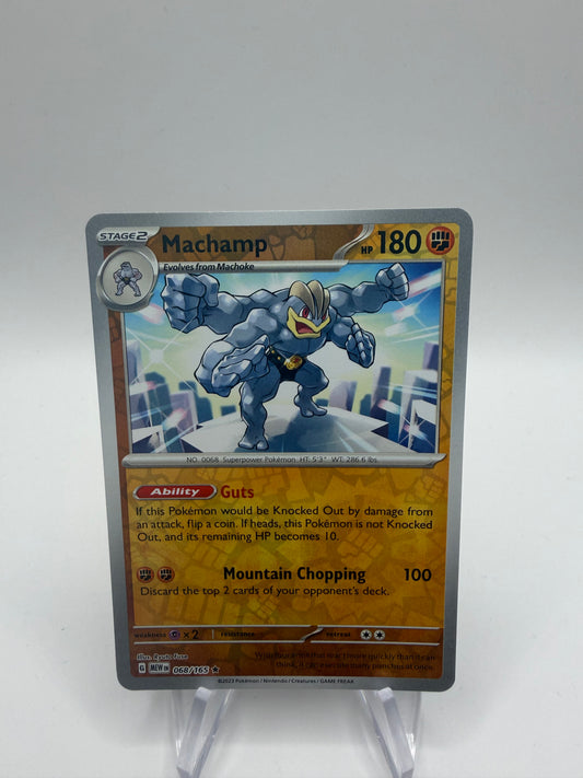 Pokemon Karte Reverse 151 Machomei 68/165 Englisch
