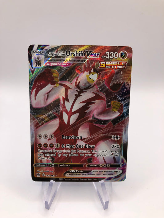 Pokemon Karte Vmax Urshifu 86/163 Englisch