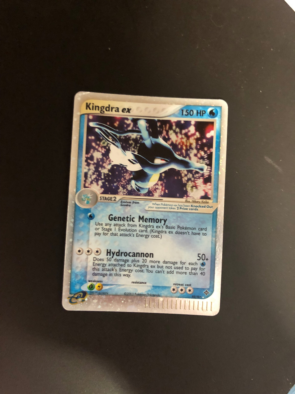 Pokemon Karte Ex Seedraking 92/97 Englisch