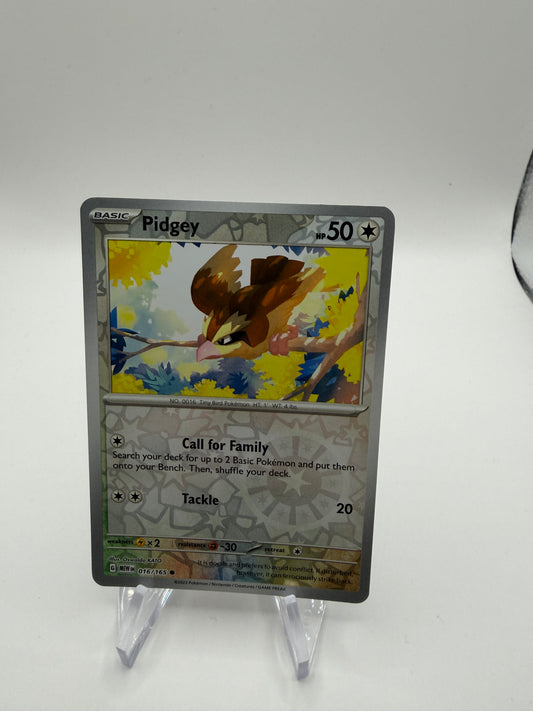 Pokemon Karte Reverse 151 Taubsi 16/165 Englisch