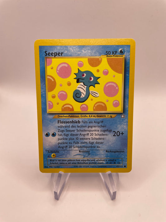 Pokemon Karte Seeper Neo Genesis 62/111 Deutsch