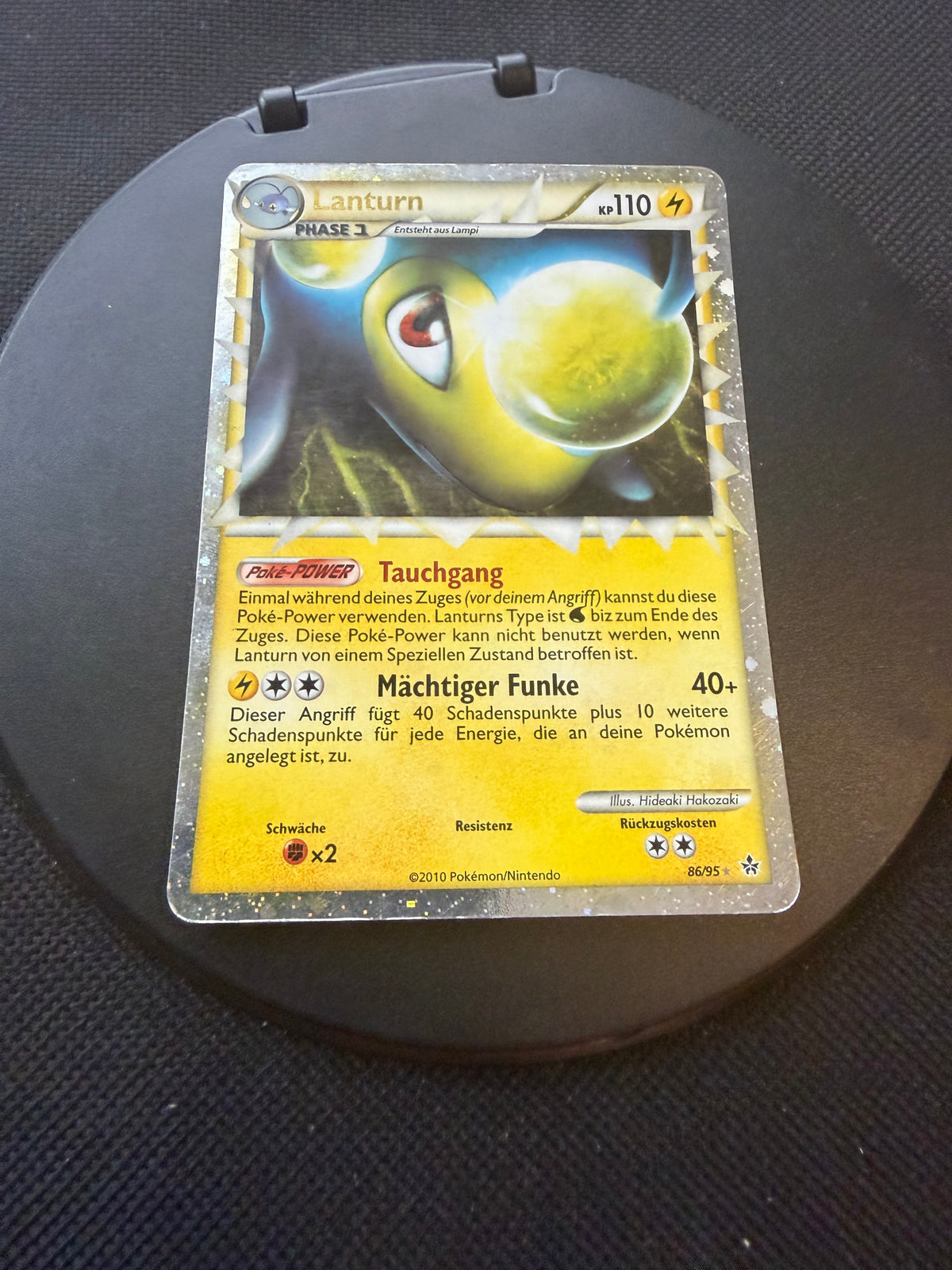 Pokemon Karte Prime Lanturn 86/95 Deutsch