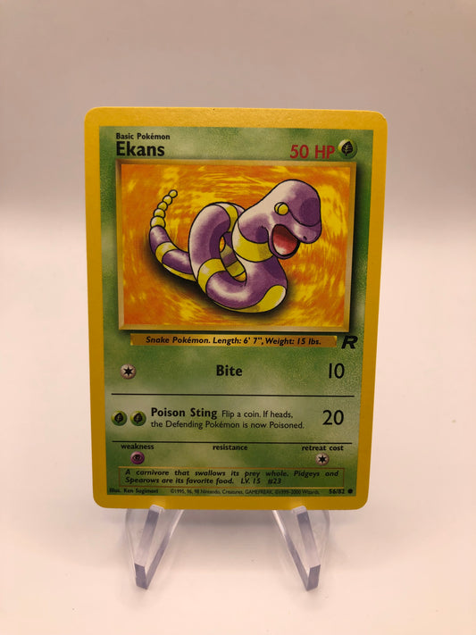 Pokemon Karte Rettan 56/82 Rocket Englisch