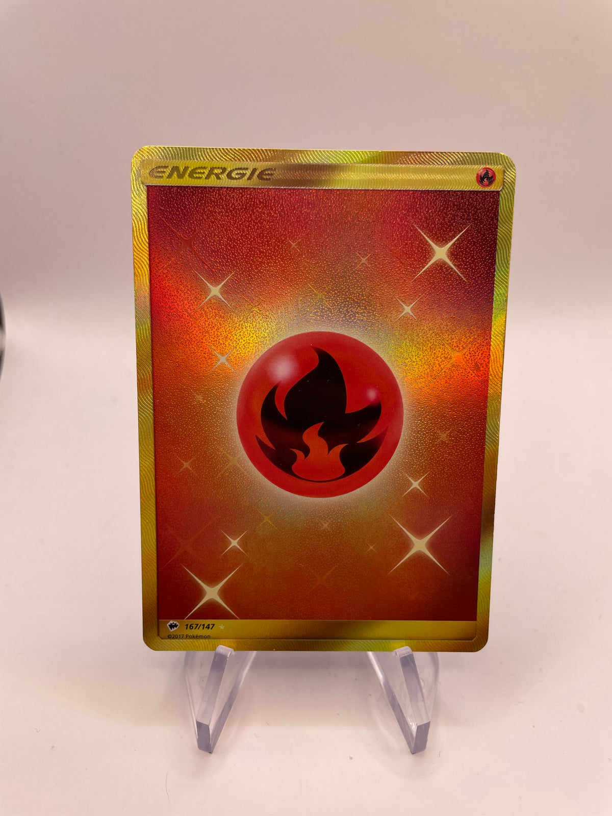 Pokemon Karte Gold Energie 167/147 Deutsch