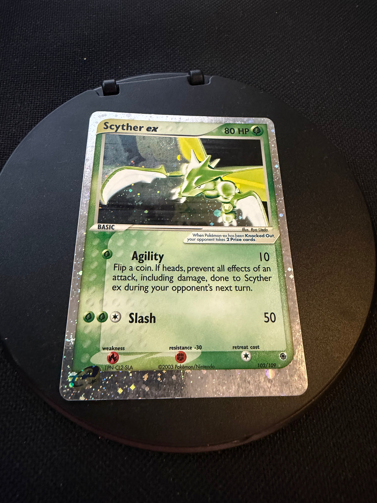 Pokemon Karte Ex Sichlor 102/109 Englisch