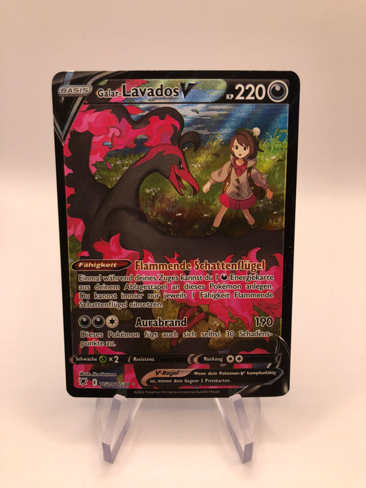 Pokemon Karte V Galar Lavados TG20/TG30 Deutsch