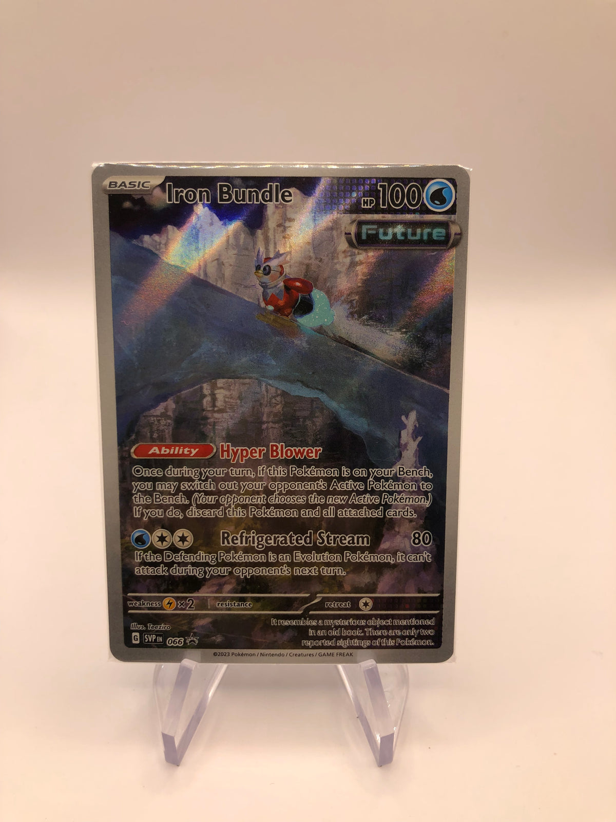 Pokemon Karte Promo OVP Art-Rare Promo Iron Bundle  66 Englisch
