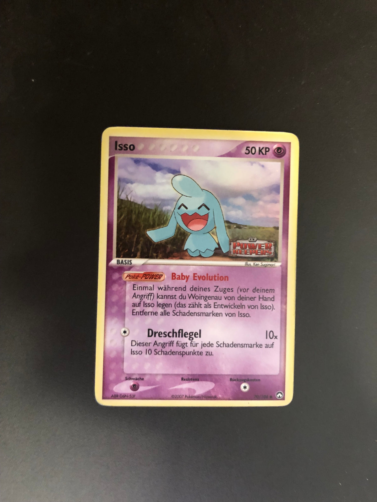 Pokemon Karte Stamp Isso 70/108 Deutsch