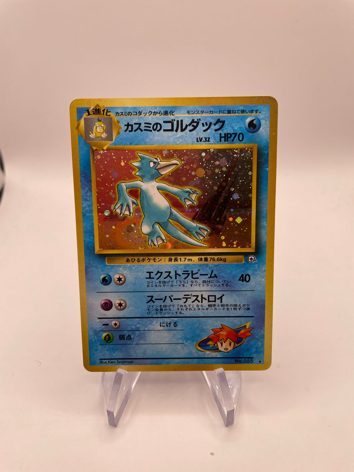Pokemon Karte Holo Entoron No.55 Japanisch