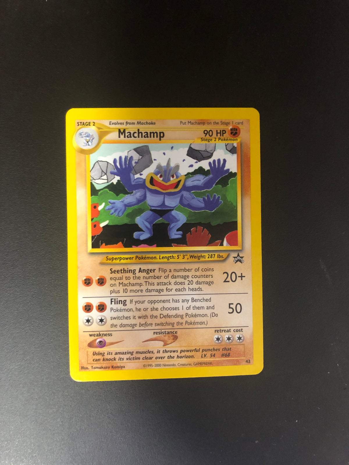 Pokemon Karte Promo Machamp 43 Deutsch