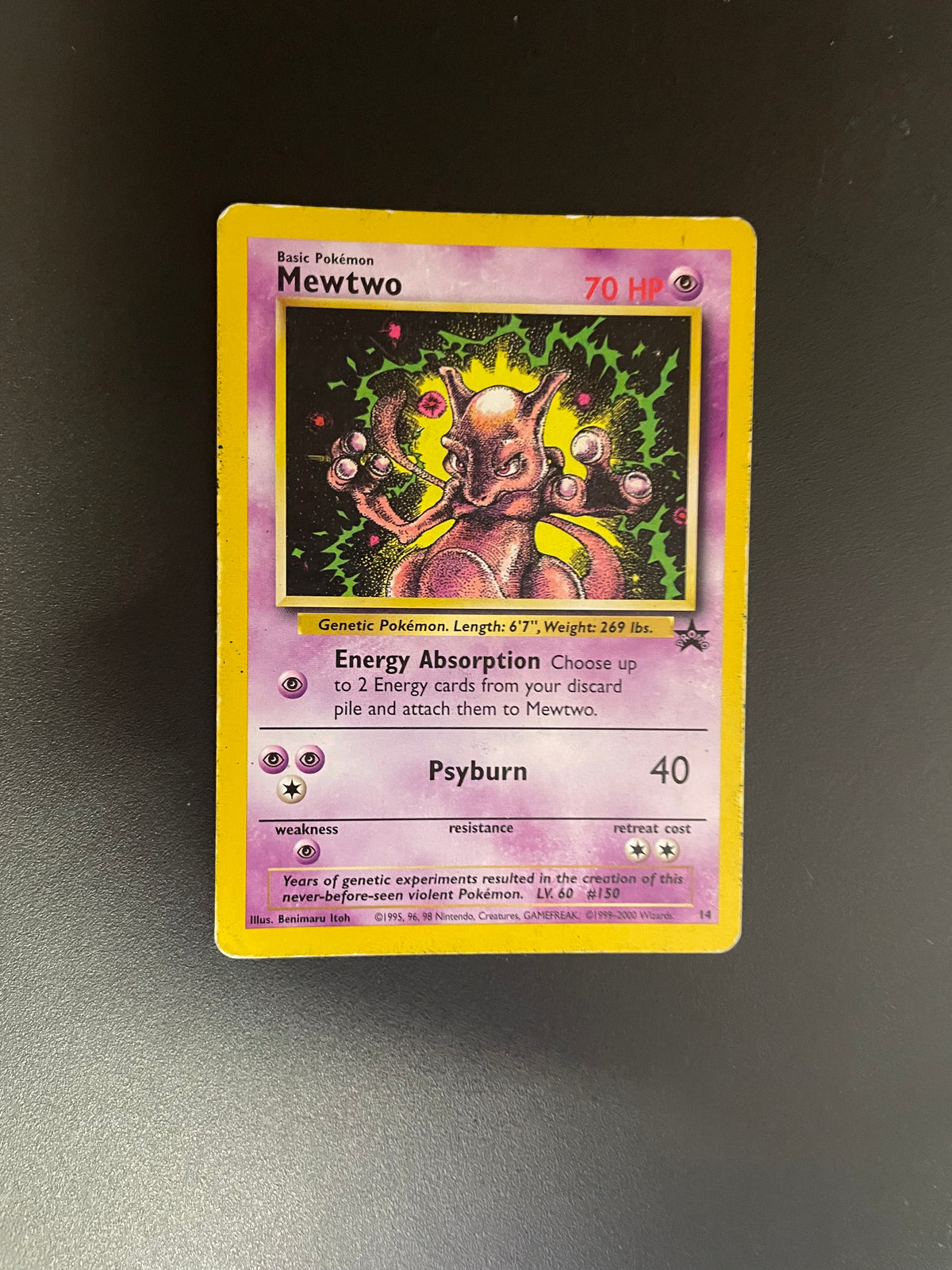 Pokémon Karte Promo Mewtwo 14 Englisch