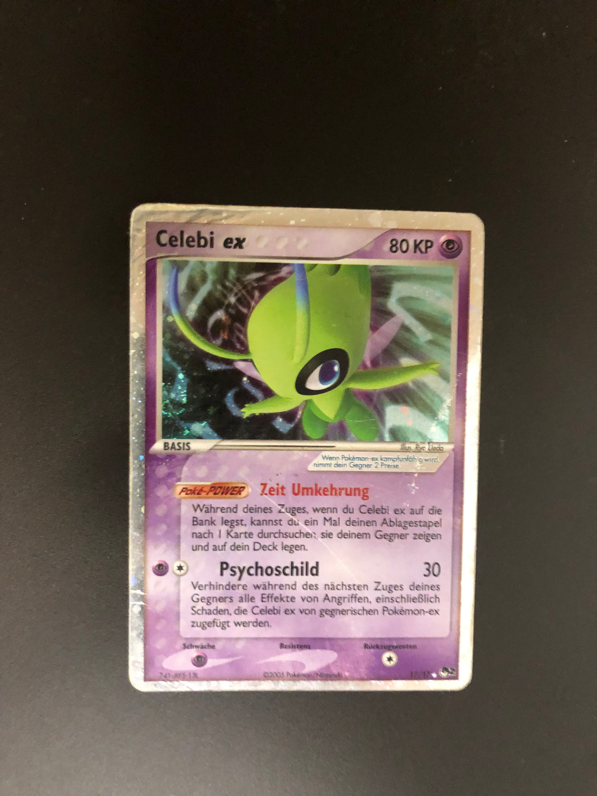 Pokemon Karte EX Celebi 17/17 Deutsch