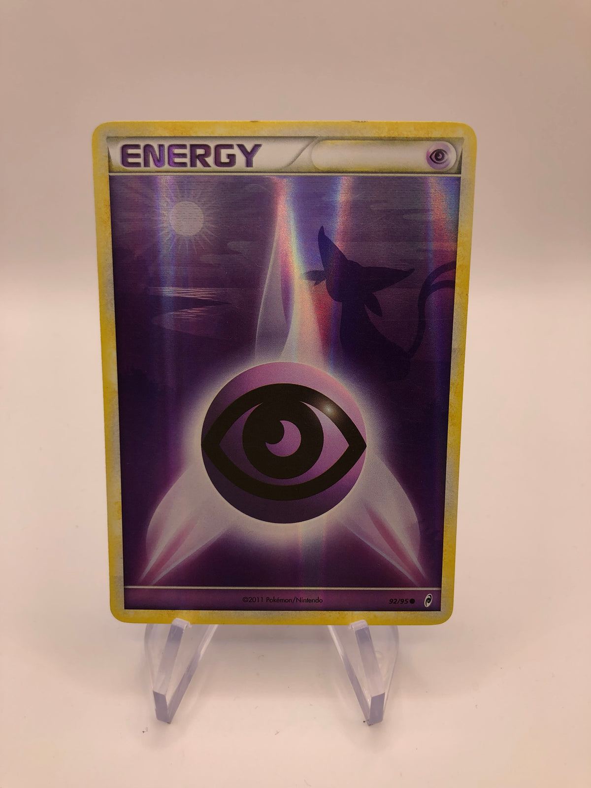 Pokemon Karte Revers Psycho-Energie 92/95 Englisch