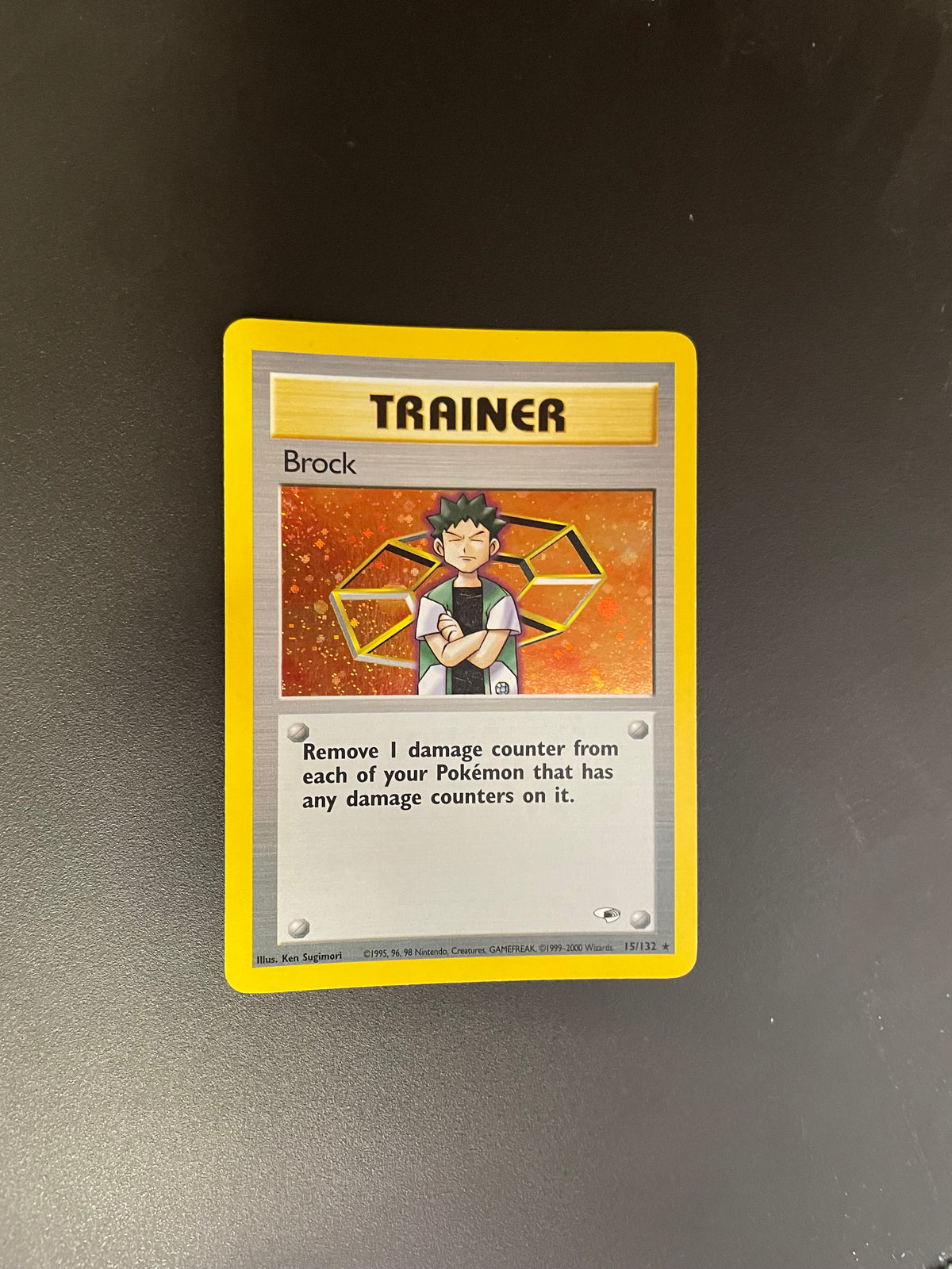 Pokemon Karte Holo Rocko 15/132 Englisch