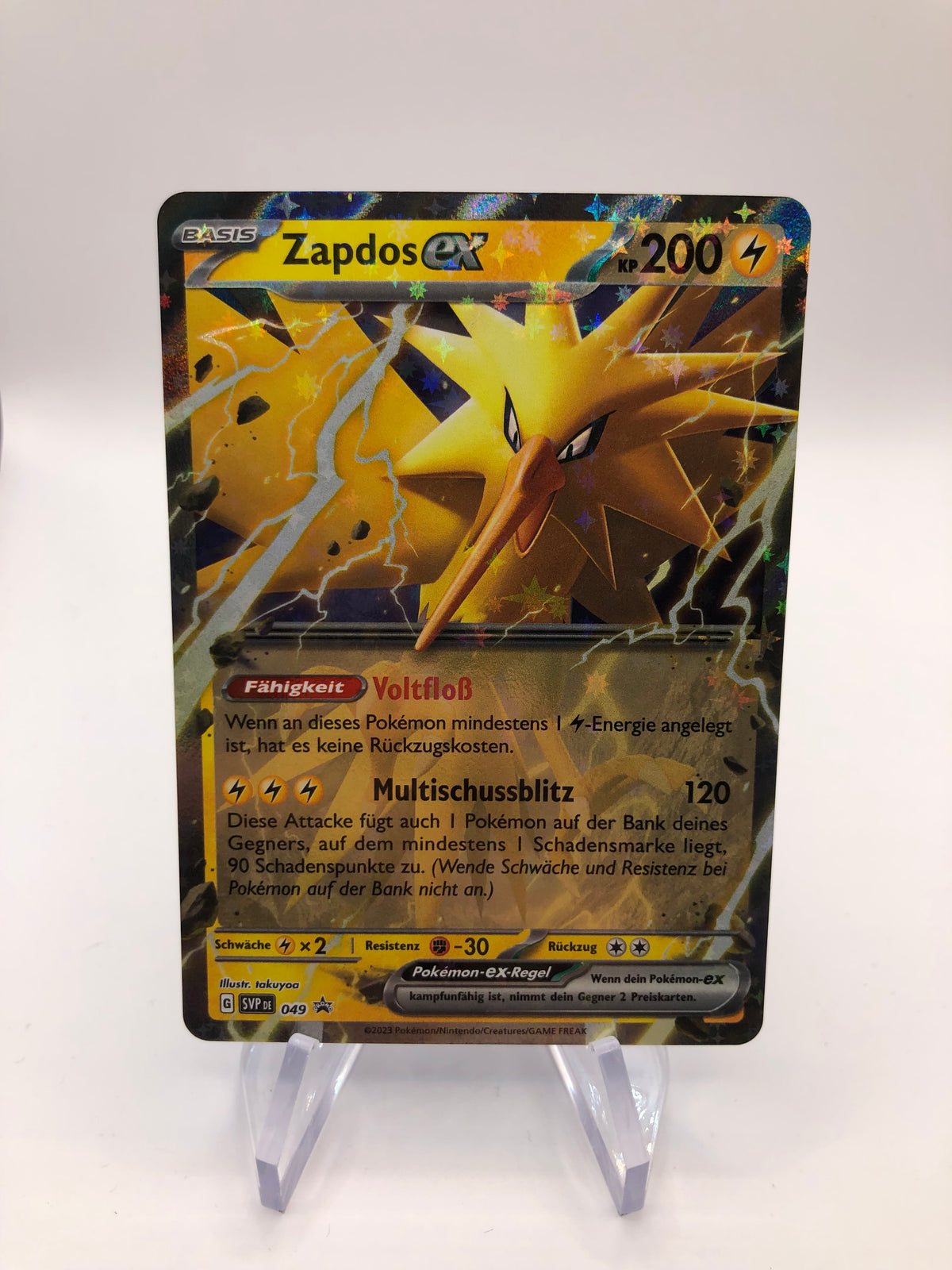 Pokemon Karte Ex Promo Zapdos 49 Deutsch