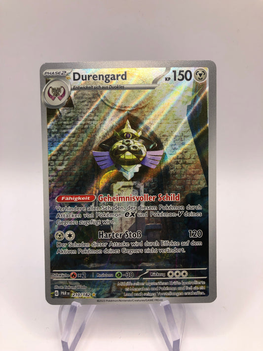 Pokemon Karte Art-Rare Durengard 210/182 Deutsch