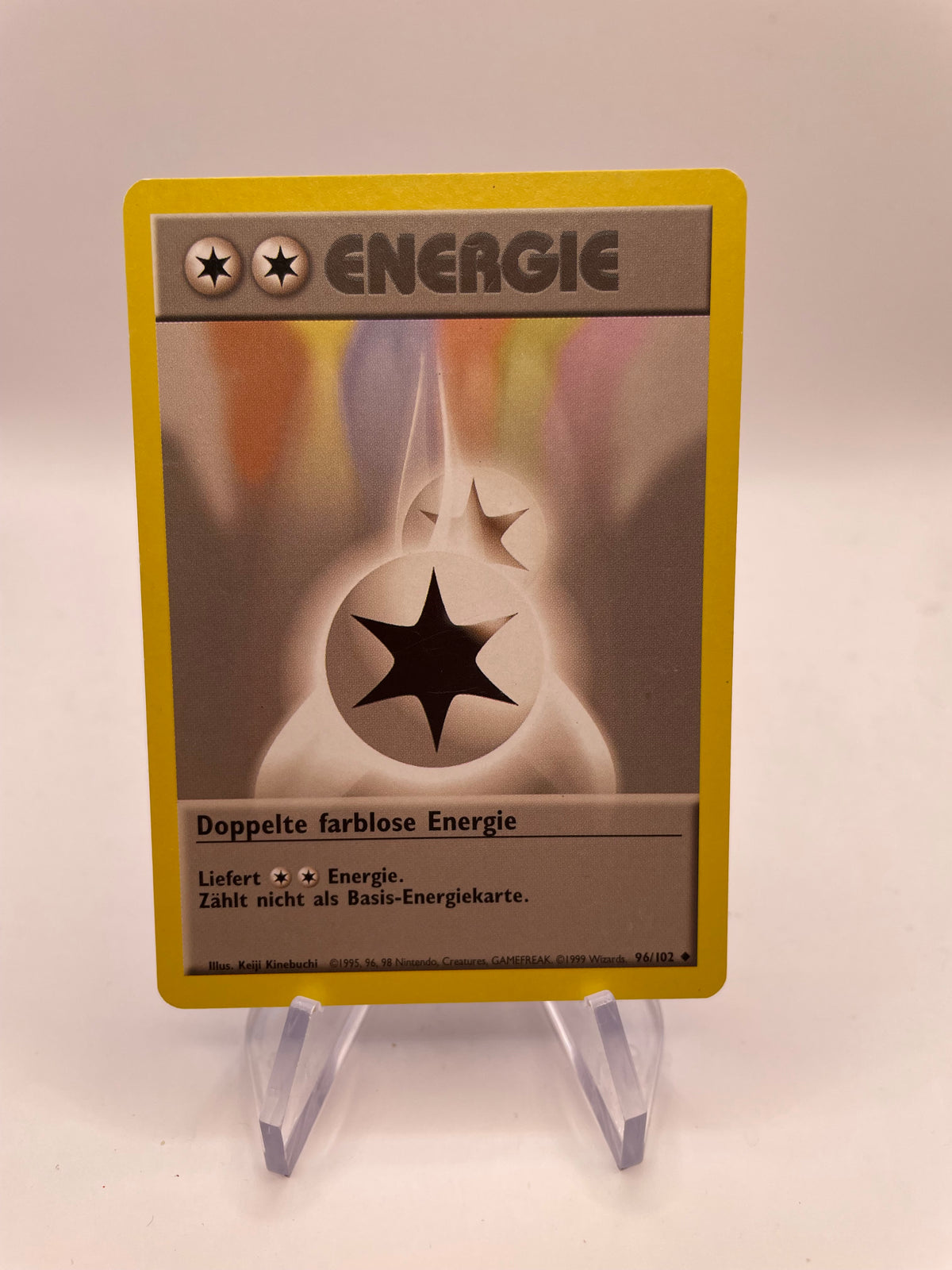 Pokemon Karte Base-Set Energy 96/102 Englisch
