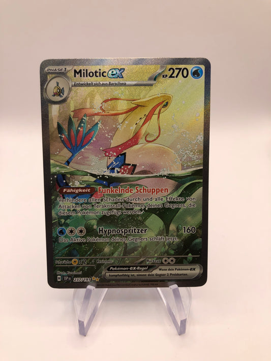 Pokemon Karte EX Fullart Milotic 237/191 Deutsch