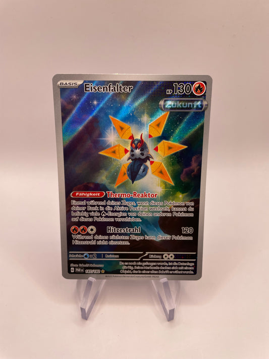 Pokémon Karte Art-Rare Eisenfalter 187/182 Deutsch