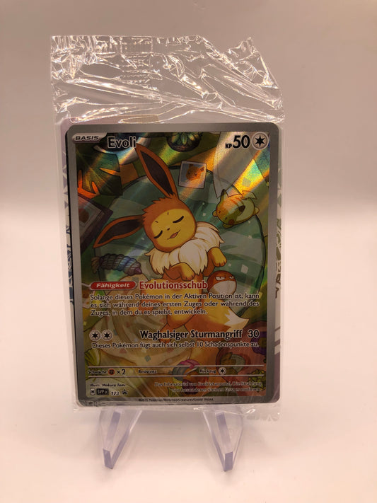 Pokemon Karte Art Rare Promo Evoli 173 Deutsch