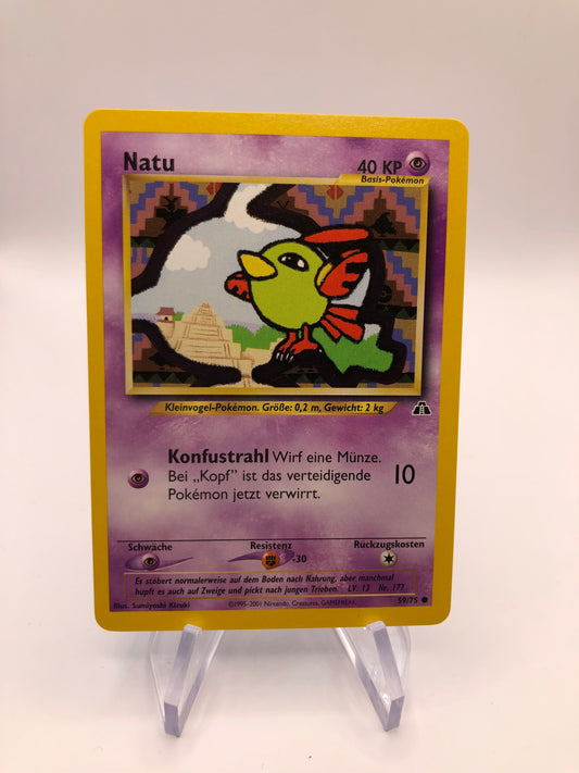 Pokemon Karte Neo Discovery Natu 59/75 Deutsch
