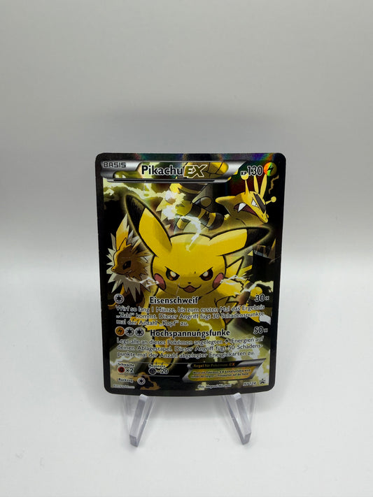 Pokemon Karte EX Promo Pikachu XY124 Deutsch